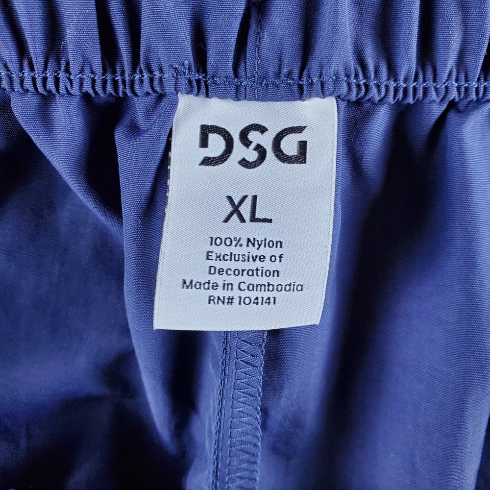 DSG High Rise Woven Short Womens XL Inkspot Blue Water Repellent Lightweight New - Picture 3 of 9